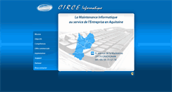 Desktop Screenshot of circe-informatique.com