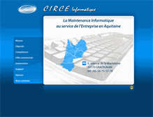 Tablet Screenshot of circe-informatique.com